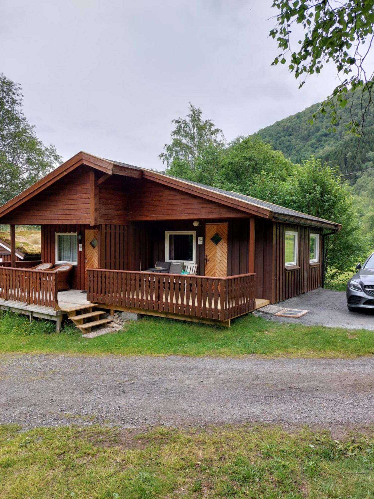 Eidsdal Camping Og Feriehus Eksteriør billede