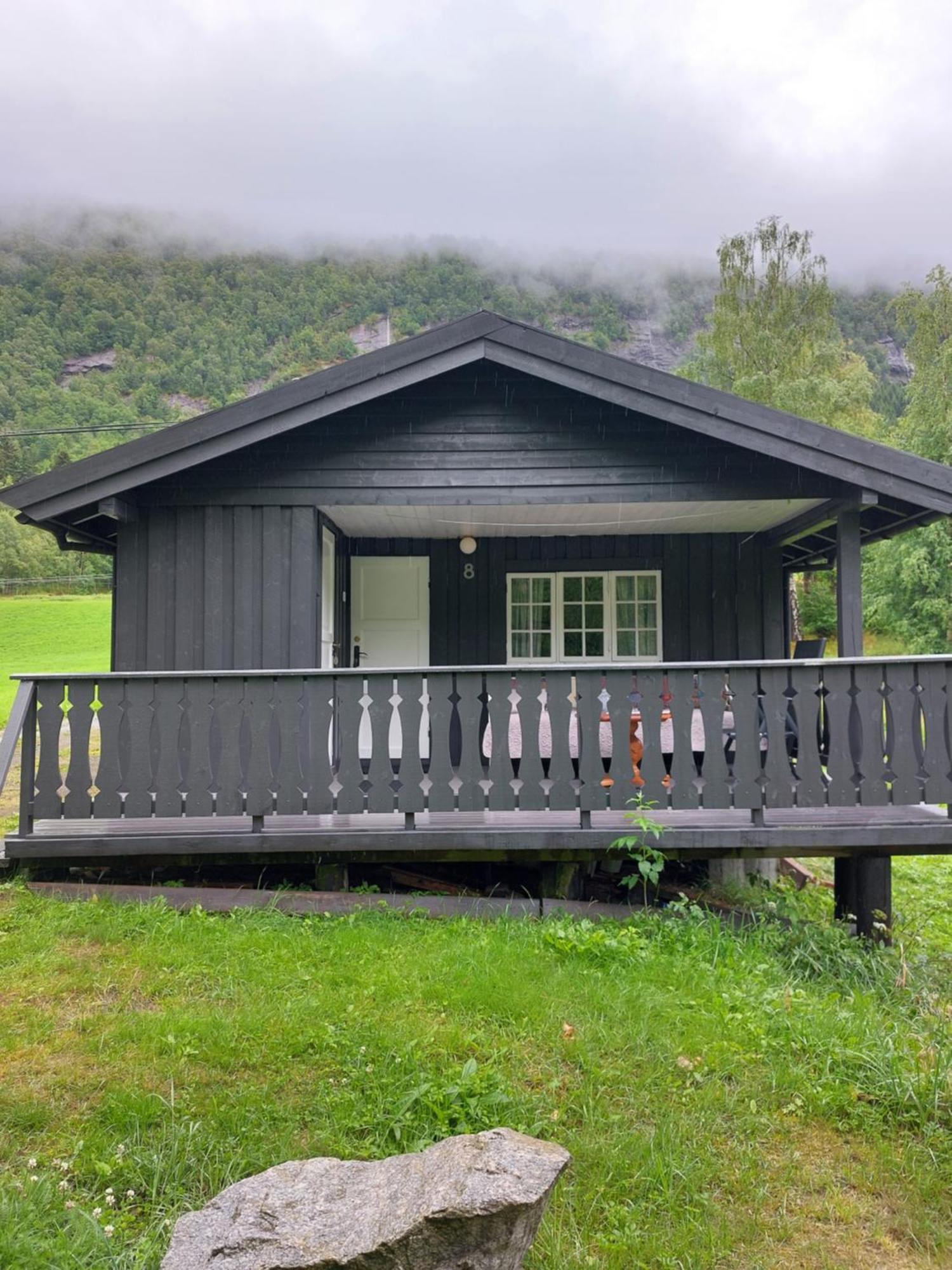 Eidsdal Camping Og Feriehus Eksteriør billede