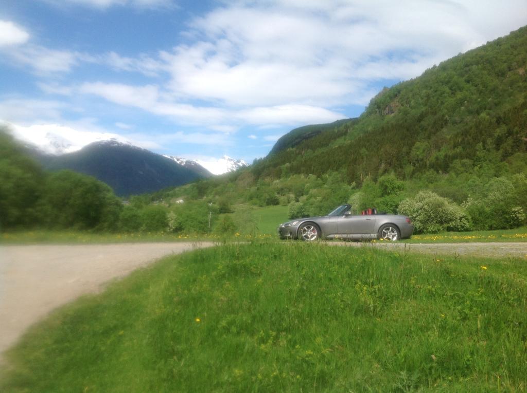 Eidsdal Camping Og Feriehus Eksteriør billede